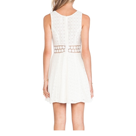 maggy london cocktail dress G5464M Adorable Crochet Dress Set Cup Size:C whitedresses